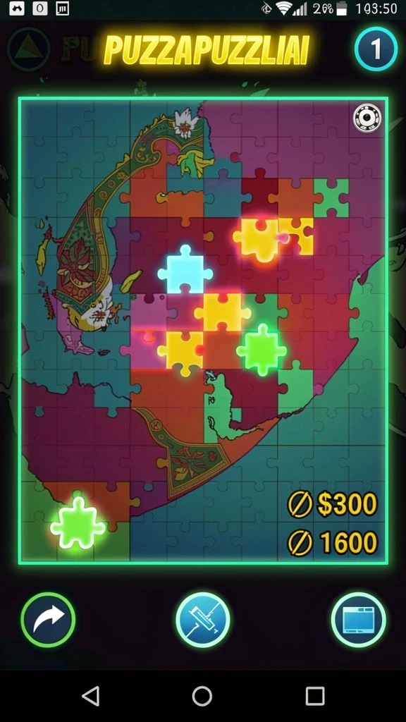 66menang - Screenshot saat pemain meraih kemenangan di level tertentu.
