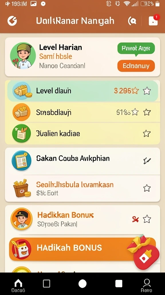 cemara777 - Tampilan antarmuka yang menarik dan intuitif.