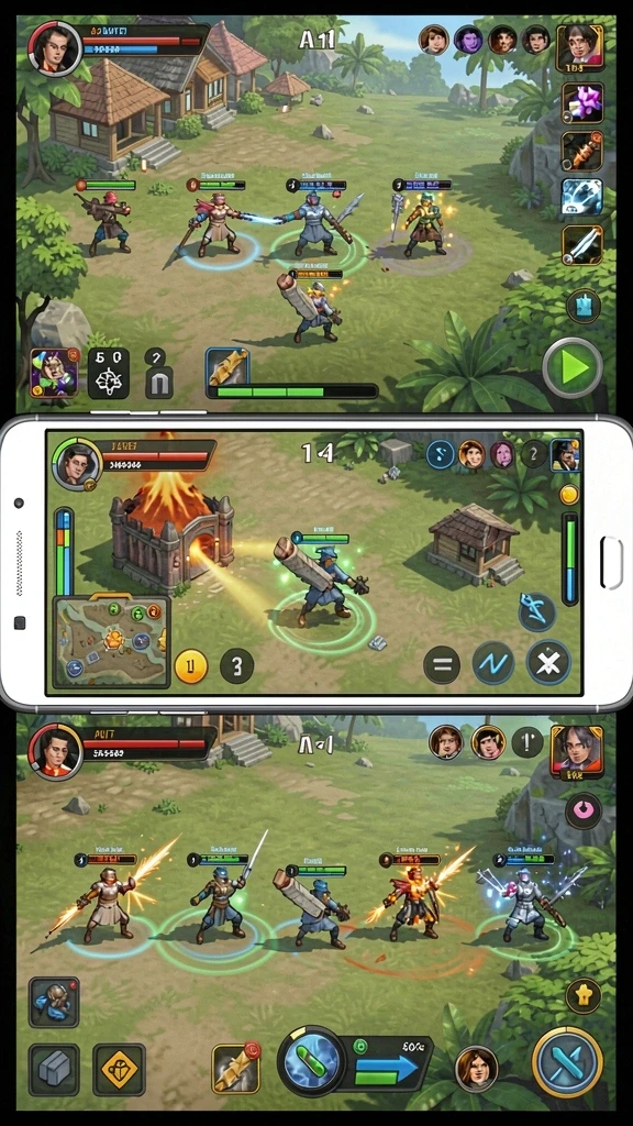 ee789 - Screenshot menunjukkan momen seru saat bermain bersama teman.