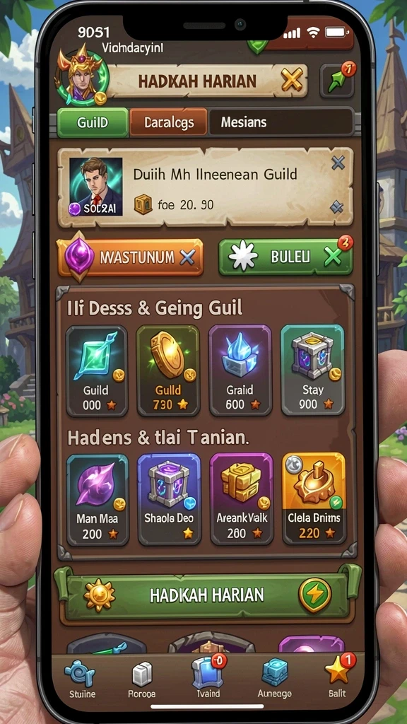 idrrp - Tampilan awal game IDRRP dengan karakter utama yang menarik.