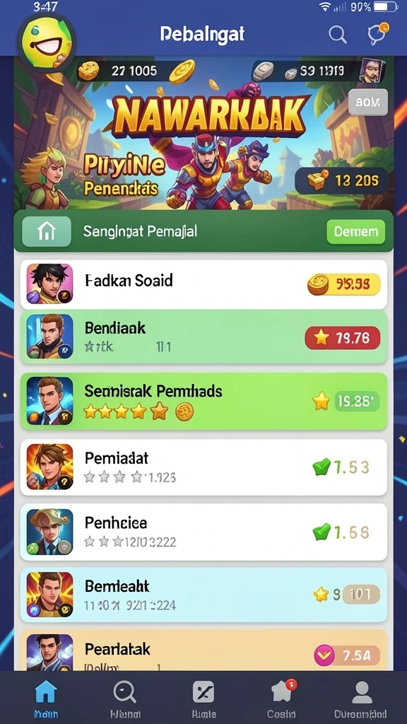 rpvip1 - Gameplay seru yang menantang dan mendebarkan.