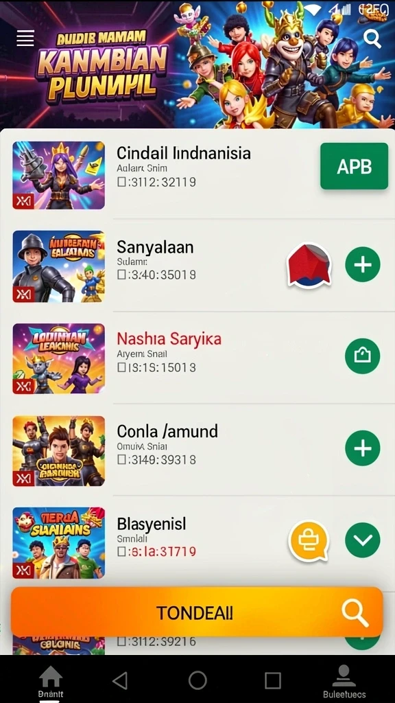 wongtoto - Berbagai mode permainan yang seru dan menantang.